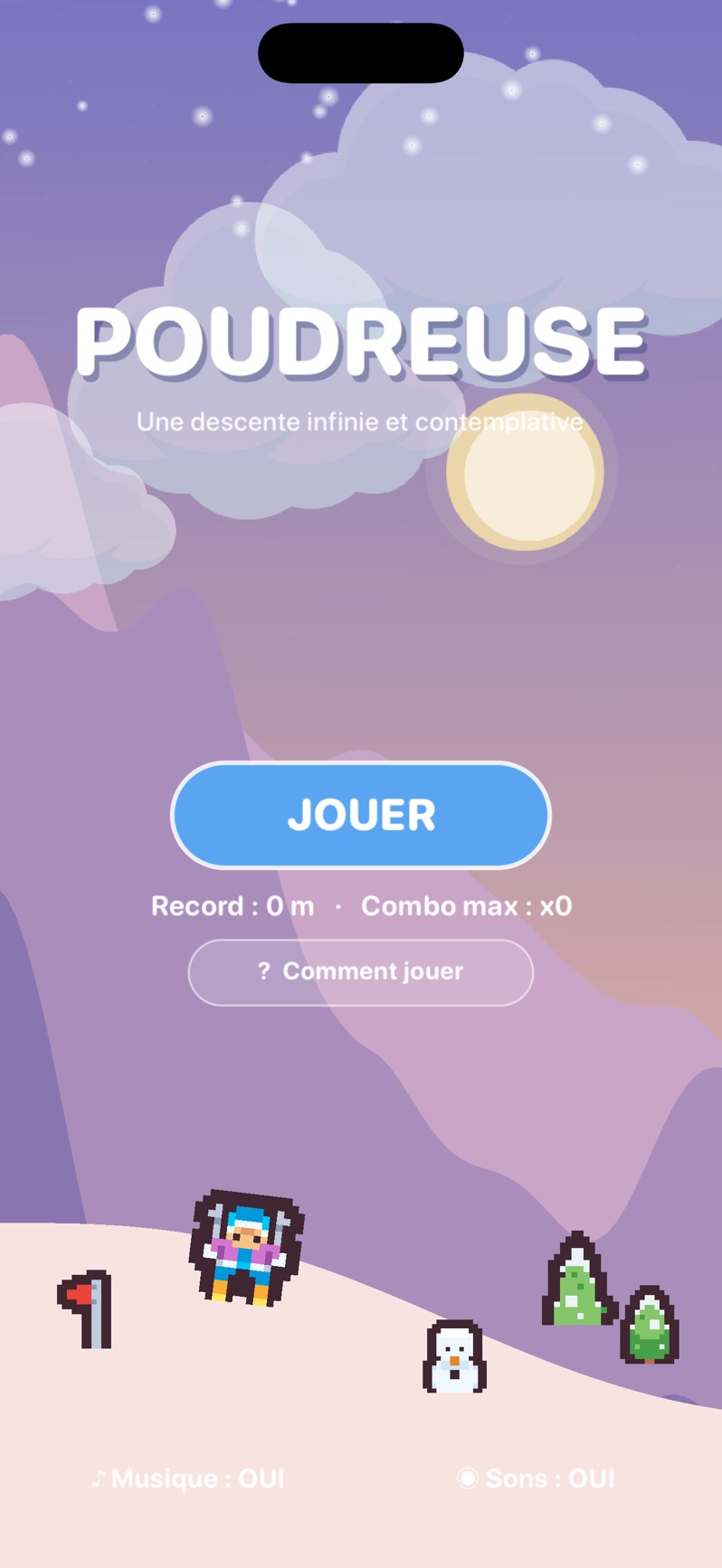 Capture de Poudreuse